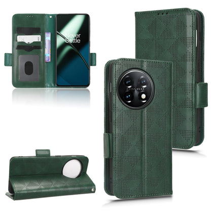 Symmetrical Triangle Leather Phone Case, For OnePlus Ace 2 5G, For OnePlus Nord N20 5G, For OnePlus Nord 2T 5G, For OnePlus Nord CE 5G