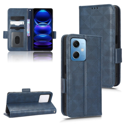 Symmetrical Triangle Leather Phone Case, For Xiaomi Redmi Note 12 5G Global, For Xiaomi Redmi Note 11 Pro Global, For Xiaomi Redmi 10A / 9C, For Xiaomi Redmi 10C