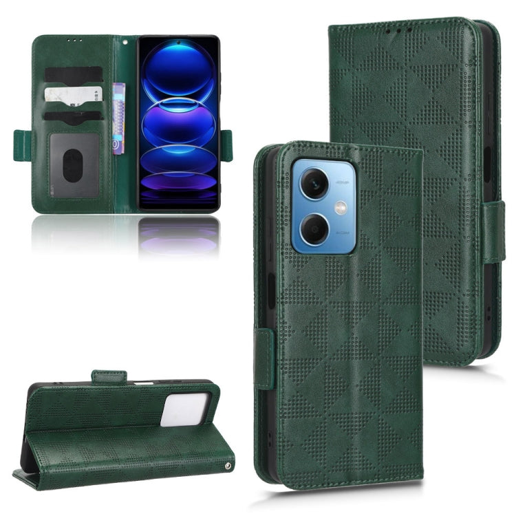 Symmetrical Triangle Leather Phone Case, For Xiaomi Redmi Note 12 5G Global, For Xiaomi Redmi Note 11 Pro Global, For Xiaomi Redmi 10A / 9C, For Xiaomi Redmi 10C