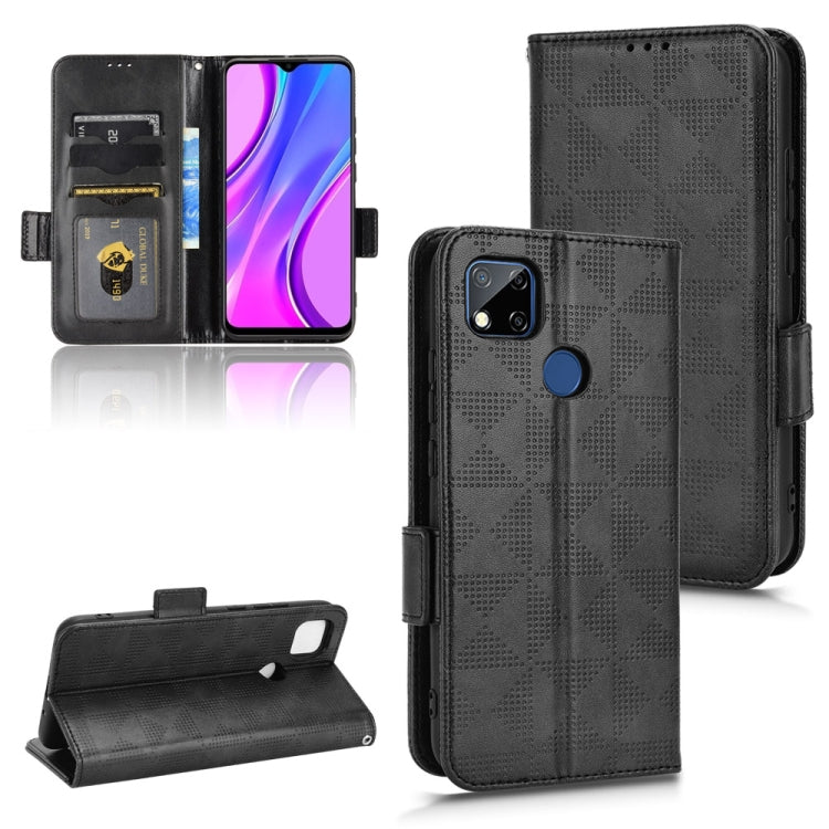 Symmetrical Triangle Leather Phone Case, For Xiaomi Redmi Note 12 5G Global, For Xiaomi Redmi Note 11 Pro Global, For Xiaomi Redmi 10A / 9C, For Xiaomi Redmi 10C