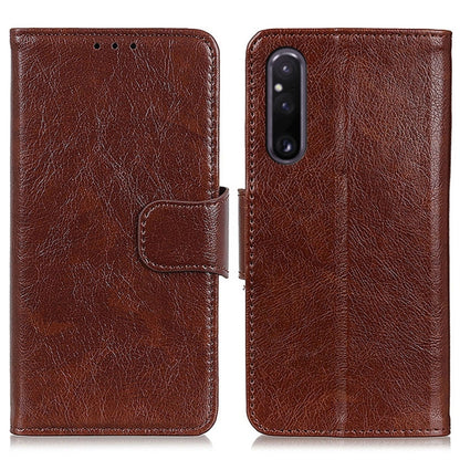 Nappa Texture Leather Phone Case, For Sony Xperia 1 V, For Sony Xperia 10 V, For Google Pixel 7a, For Xiaomi Redmi Note 12 4G Global
