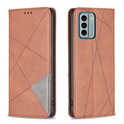 Prismatic Invisible Magnetic Leather Phone Case, For Samsung Galaxy A24 4G, For Samsung Galaxy M14 5G, For Nokia G22
