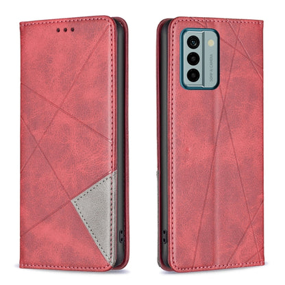Prismatic Invisible Magnetic Leather Phone Case, For Samsung Galaxy A24 4G, For Samsung Galaxy M14 5G, For Nokia G22