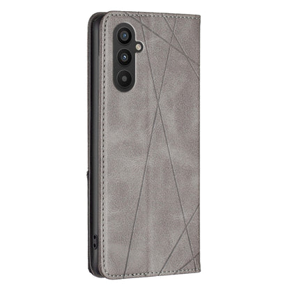 Prismatic Invisible Magnetic Leather Phone Case, For Samsung Galaxy A24 4G, For Samsung Galaxy M14 5G, For Nokia G22