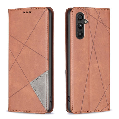 Prismatic Invisible Magnetic Leather Phone Case, For Samsung Galaxy A24 4G, For Samsung Galaxy M14 5G, For Nokia G22