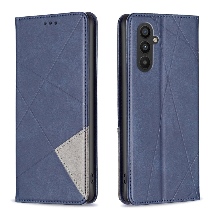 Prismatic Invisible Magnetic Leather Phone Case, For Samsung Galaxy A24 4G, For Samsung Galaxy M14 5G, For Nokia G22