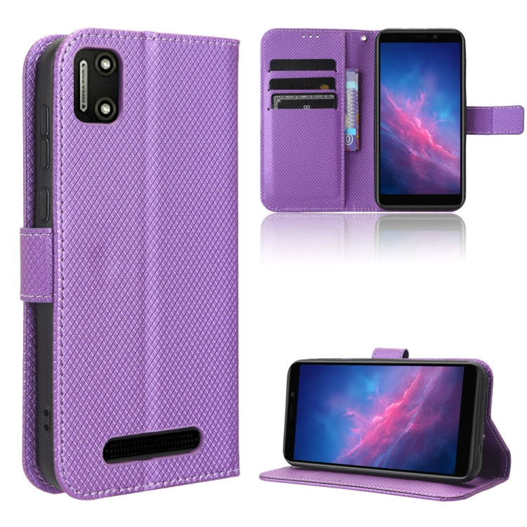 Diamond Texture Leather Phone Case, For Cloud Mobile Stratus C7, For Itel A60, For Itel P40, For Itel S18 S663L