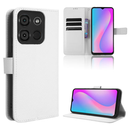 Diamond Texture Leather Phone Case, For Cloud Mobile Stratus C7, For Itel A60, For Itel P40, For Itel S18 S663L