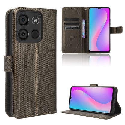 Diamond Texture Leather Phone Case, For Cloud Mobile Stratus C7, For Itel A60, For Itel P40, For Itel S18 S663L