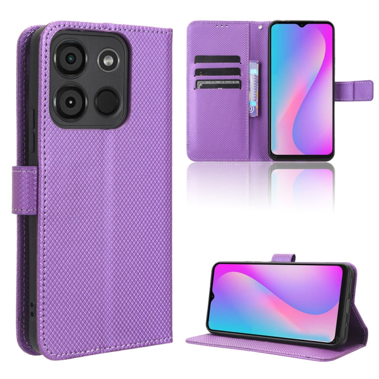 Diamond Texture Leather Phone Case, For Cloud Mobile Stratus C7, For Itel A60, For Itel P40, For Itel S18 S663L