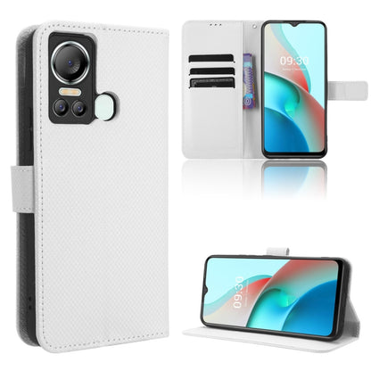 Diamond Texture Leather Phone Case, For Cloud Mobile Stratus C7, For Itel A60, For Itel P40, For Itel S18 S663L