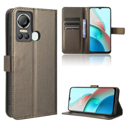 Diamond Texture Leather Phone Case, For Cloud Mobile Stratus C7, For Itel A60, For Itel P40, For Itel S18 S663L