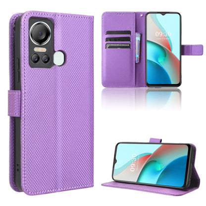 Diamond Texture Leather Phone Case, For Cloud Mobile Stratus C7, For Itel A60, For Itel P40, For Itel S18 S663L