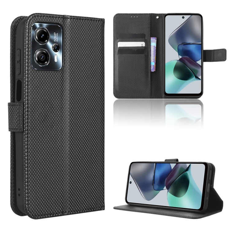 Diamond Texture Leather Phone Case, For Motorola Moto G13 / G23 4G, For Motorola Moto G53 5G, For Motorola Moto G73 5G, For OPPO Find N2