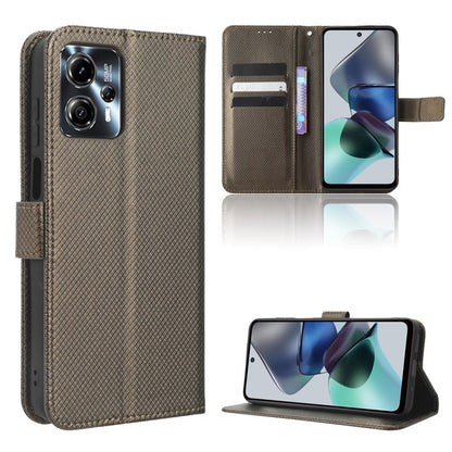 Diamond Texture Leather Phone Case, For Motorola Moto G13 / G23 4G, For Motorola Moto G53 5G, For Motorola Moto G73 5G, For OPPO Find N2