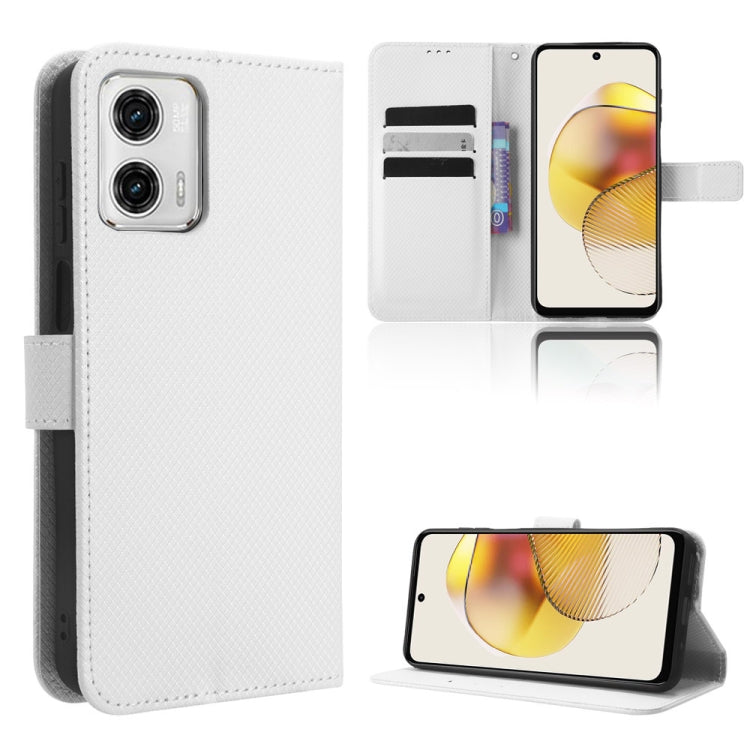 Diamond Texture Leather Phone Case, For Motorola Moto G13 / G23 4G, For Motorola Moto G53 5G, For Motorola Moto G73 5G, For OPPO Find N2