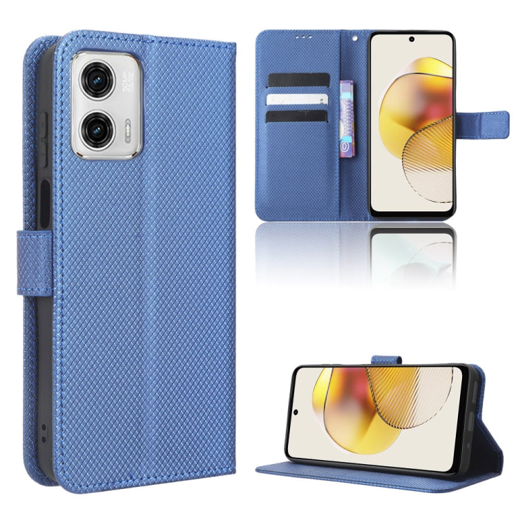 Diamond Texture Leather Phone Case, For Motorola Moto G13 / G23 4G, For Motorola Moto G53 5G, For Motorola Moto G73 5G, For OPPO Find N2