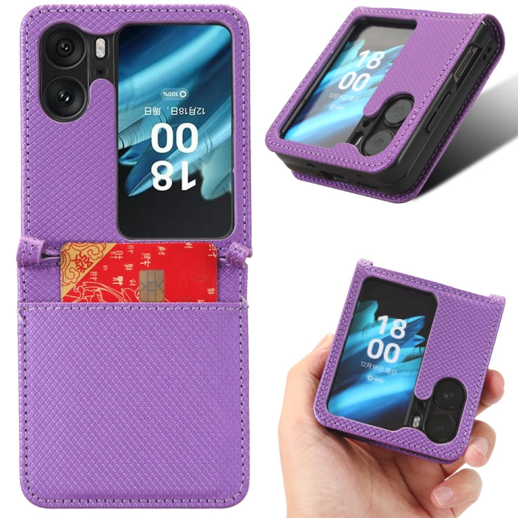 Diamond Texture Leather Phone Case, For OPPO Find N2 Flip, For Realme C55 4G, For TCL 403, For TCL 408
