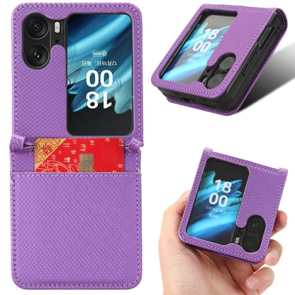 Diamond Texture Leather Phone Case, For OPPO Find N2 Flip, For Realme C55 4G, For TCL 403, For TCL 408
