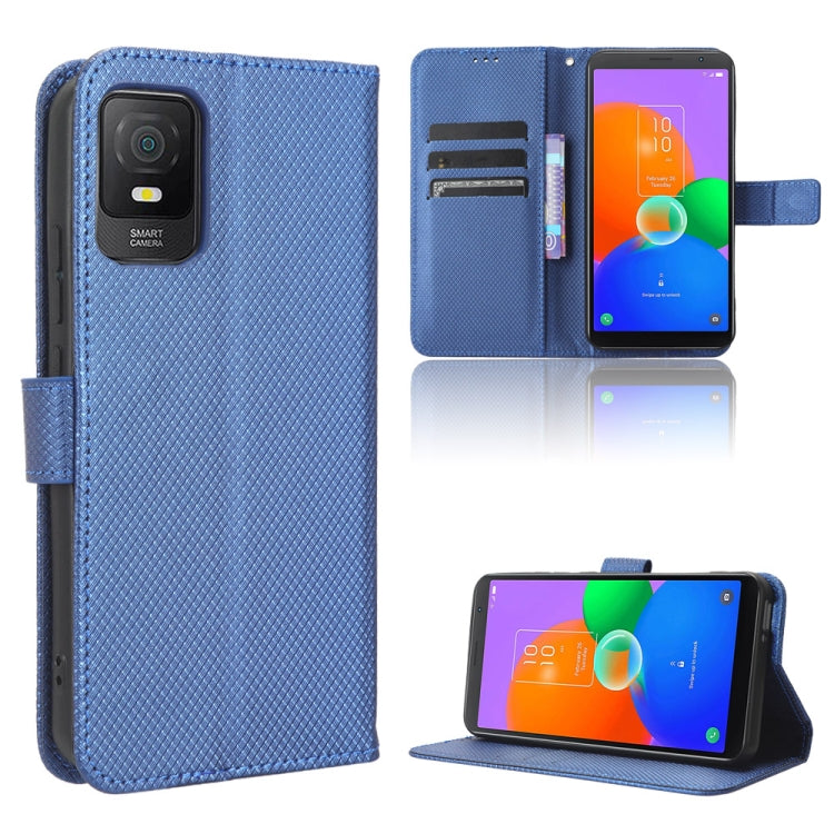 Diamond Texture Leather Phone Case, For OPPO Find N2 Flip, For Realme C55 4G, For TCL 403, For TCL 408