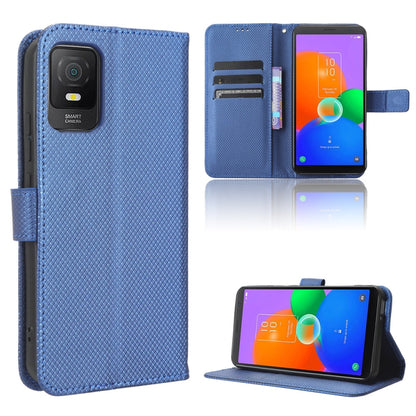 Diamond Texture Leather Phone Case, For OPPO Find N2 Flip, For Realme C55 4G, For TCL 403, For TCL 408