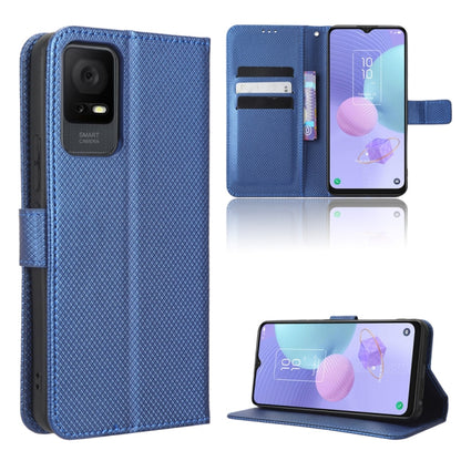 Diamond Texture Leather Phone Case, For OPPO Find N2 Flip, For Realme C55 4G, For TCL 403, For TCL 408