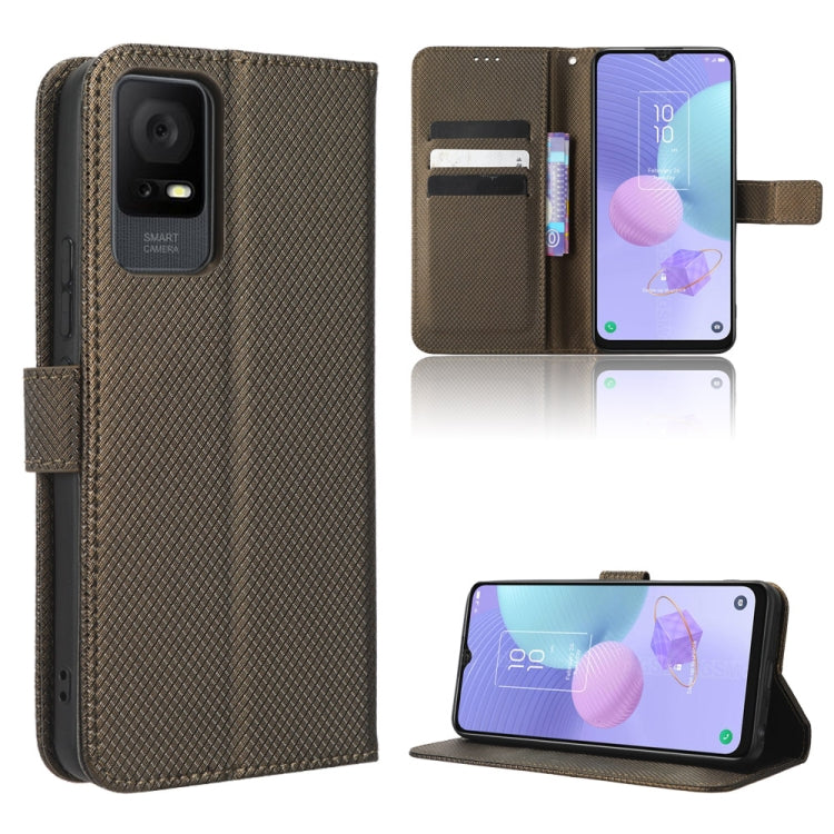 Diamond Texture Leather Phone Case, For OPPO Find N2 Flip, For Realme C55 4G, For TCL 403, For TCL 408