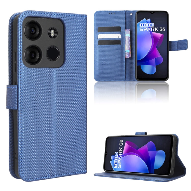 Diamond Texture Leather Phone Case, For TCL Ion X, For Tecno Spark Go 2023, For vivo V27 / V27 Pro / S16 / S16 Pro, For vivo V27e / S16e