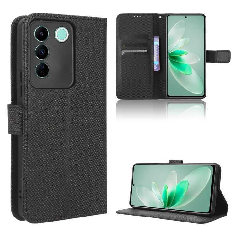 Diamond Texture Leather Phone Case, For TCL Ion X, For Tecno Spark Go 2023, For vivo V27 / V27 Pro / S16 / S16 Pro, For vivo V27e / S16e
