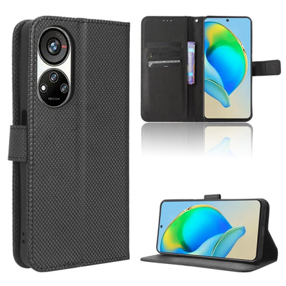 Diamond Texture Leather Phone Case, For ZTE Blade V40s, For Infinix Zero 20 X6821, For Honor X7a, For Honor X8a