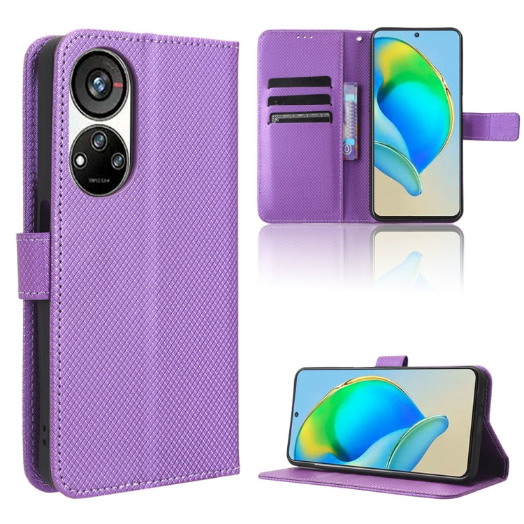 Diamond Texture Leather Phone Case, For ZTE Blade V40s, For Infinix Zero 20 X6821, For Honor X7a, For Honor X8a
