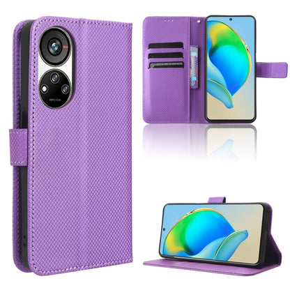 Diamond Texture Leather Phone Case, For ZTE Blade V40s, For Infinix Zero 20 X6821, For Honor X7a, For Honor X8a