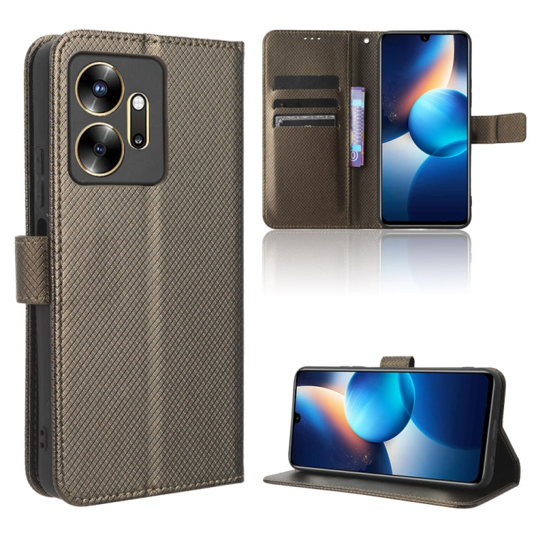 Diamond Texture Leather Phone Case, For ZTE Blade V40s, For Infinix Zero 20 X6821, For Honor X7a, For Honor X8a