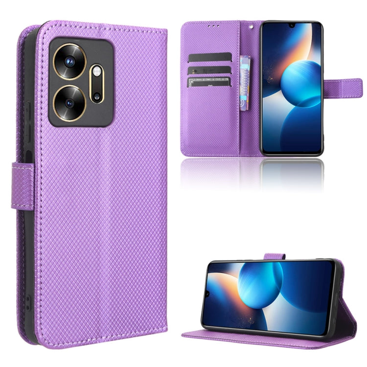 Diamond Texture Leather Phone Case, For ZTE Blade V40s, For Infinix Zero 20 X6821, For Honor X7a, For Honor X8a