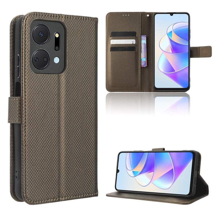 Diamond Texture Leather Phone Case, For ZTE Blade V40s, For Infinix Zero 20 X6821, For Honor X7a, For Honor X8a