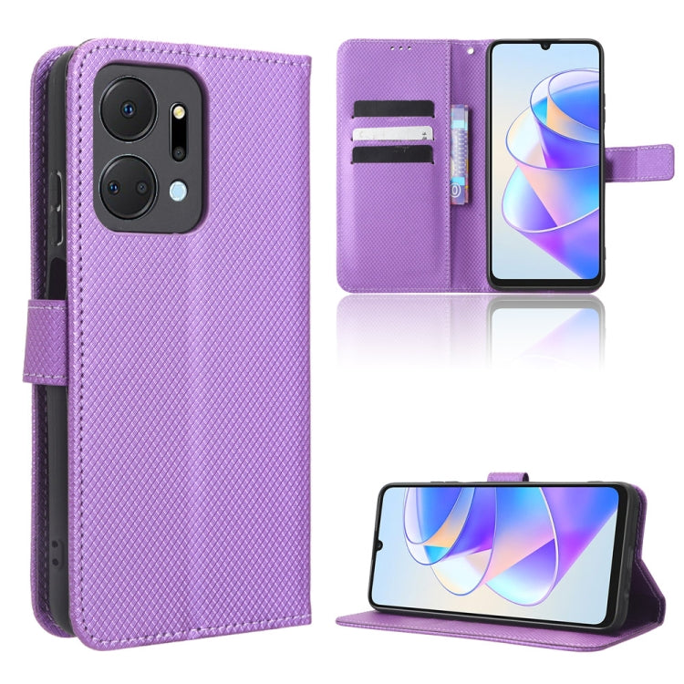 Diamond Texture Leather Phone Case, For ZTE Blade V40s, For Infinix Zero 20 X6821, For Honor X7a, For Honor X8a