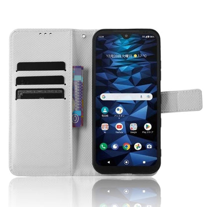 Diamond Texture Leather Phone Case, For Kyocera Digno SX3 KYG02, For Honor Magic5 Pro, For Honor Magic5, For Honor X5