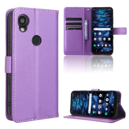 Diamond Texture Leather Phone Case, For Kyocera Digno SX3 KYG02, For Honor Magic5 Pro, For Honor Magic5, For Honor X5