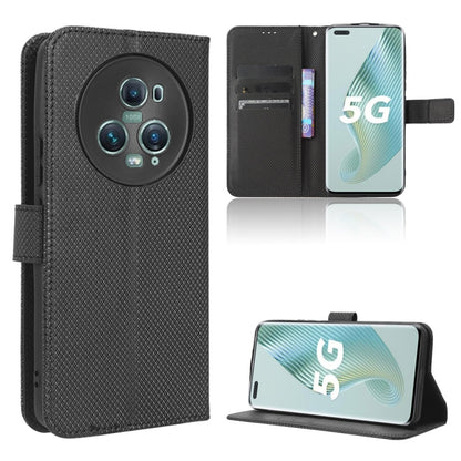 Diamond Texture Leather Phone Case, For Kyocera Digno SX3 KYG02, For Honor Magic5 Pro, For Honor Magic5, For Honor X5