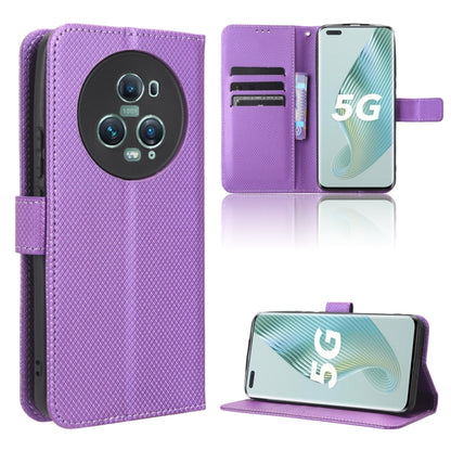 Diamond Texture Leather Phone Case, For Kyocera Digno SX3 KYG02, For Honor Magic5 Pro, For Honor Magic5, For Honor X5