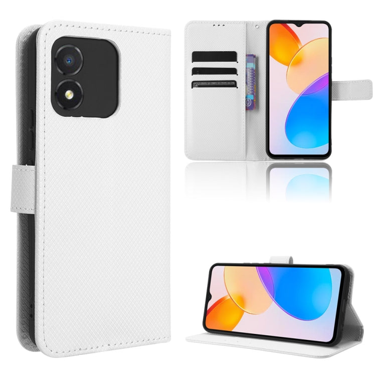 Diamond Texture Leather Phone Case, For Kyocera Digno SX3 KYG02, For Honor Magic5 Pro, For Honor Magic5, For Honor X5