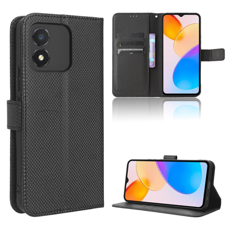 Diamond Texture Leather Phone Case, For Kyocera Digno SX3 KYG02, For Honor Magic5 Pro, For Honor Magic5, For Honor X5