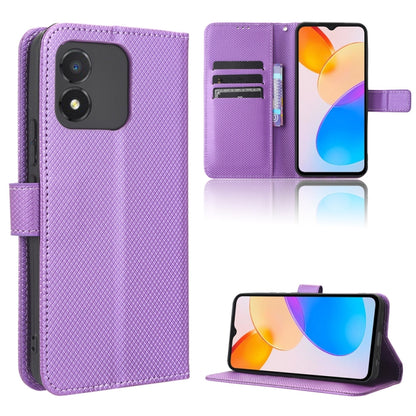 Diamond Texture Leather Phone Case, For Kyocera Digno SX3 KYG02, For Honor Magic5 Pro, For Honor Magic5, For Honor X5