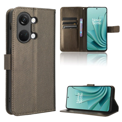 Diamond Texture Leather Phone Case, For OnePlus Ace 2V, For Umidigi A13 Pro 5G, For ZTE Blade A32, For ZTE Blade V40 Design