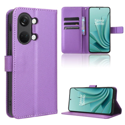 Diamond Texture Leather Phone Case, For OnePlus Ace 2V, For Umidigi A13 Pro 5G, For ZTE Blade A32, For ZTE Blade V40 Design