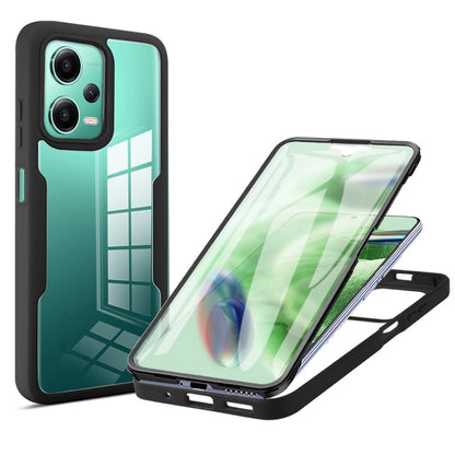 Acrylic + TPU 360 Degrees Full Coverage Phone Case, For Xiaomi Redmi Note 12 5G / Poco X5, For Xiaomi Redmi Note 12 Pro 5G / Poco X5 Pro, For Samsung Galaxy A34 5G