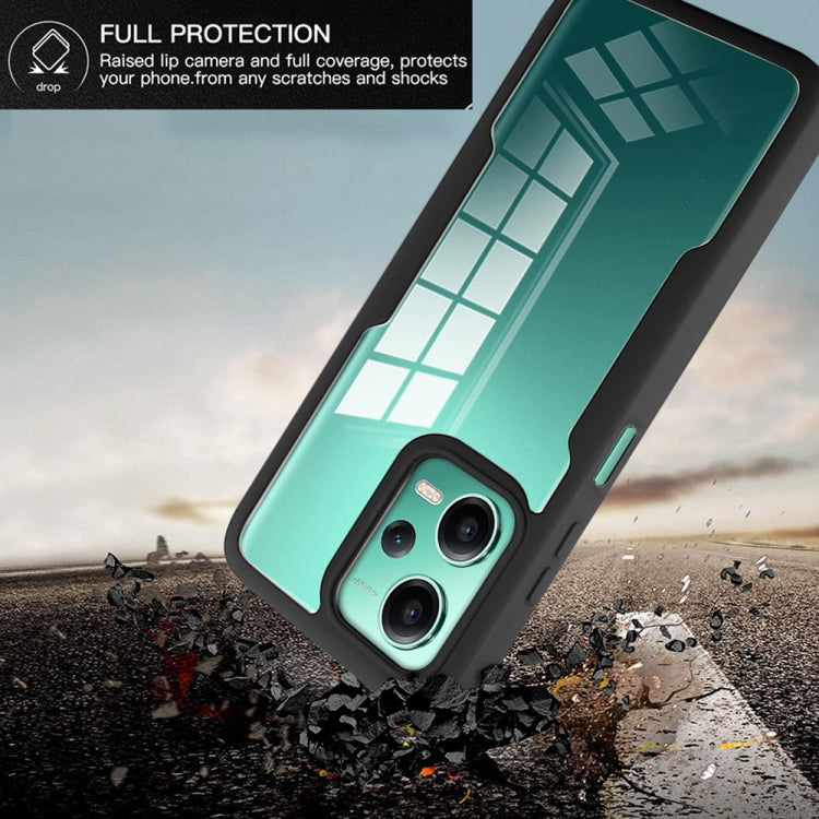 Acrylic + TPU 360 Degrees Full Coverage Phone Case, For Xiaomi Redmi Note 12 5G / Poco X5, For Xiaomi Redmi Note 12 Pro 5G / Poco X5 Pro, For Samsung Galaxy A34 5G