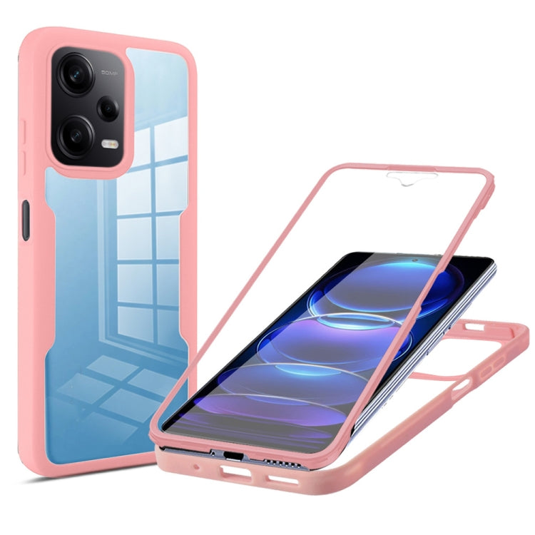 Acrylic + TPU 360 Degrees Full Coverage Phone Case, For Xiaomi Redmi Note 12 5G / Poco X5, For Xiaomi Redmi Note 12 Pro 5G / Poco X5 Pro, For Samsung Galaxy A34 5G