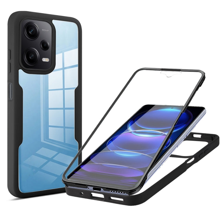 Acrylic + TPU 360 Degrees Full Coverage Phone Case, For Xiaomi Redmi Note 12 5G / Poco X5, For Xiaomi Redmi Note 12 Pro 5G / Poco X5 Pro, For Samsung Galaxy A34 5G