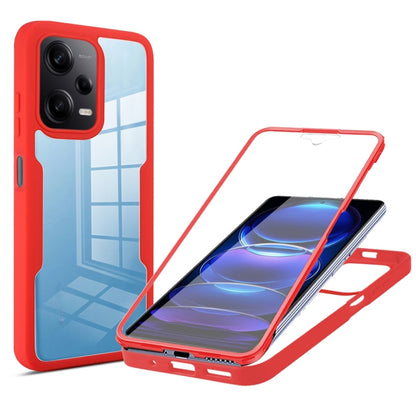 Acrylic + TPU 360 Degrees Full Coverage Phone Case, For Xiaomi Redmi Note 12 5G / Poco X5, For Xiaomi Redmi Note 12 Pro 5G / Poco X5 Pro, For Samsung Galaxy A34 5G